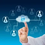 finger-touching-locked-corporate-cloud-network-index-computing-icon-linked-to-activated-knowledge-worker-symbols-53356154